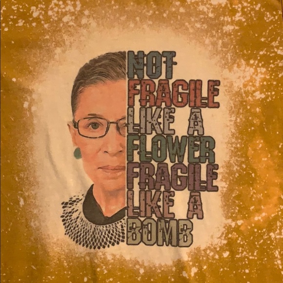 New custom RBG Ruth Bader bleach t-shirt - Picture 2 of 4